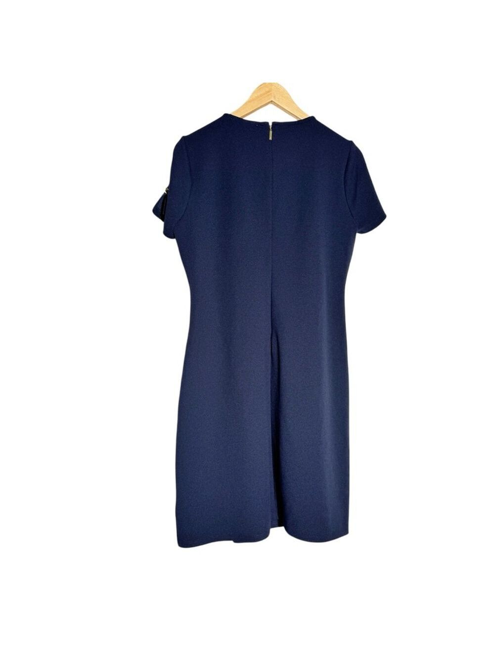 NWT MICHAEL Michael Kors Women's Pyramid-Button Slit Dress Size L - Picture 2 of 7